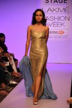 Model walk the ramp for Vernadah Show at Lakme Fashion Week 2015 Day 5 on 22nd March 2015